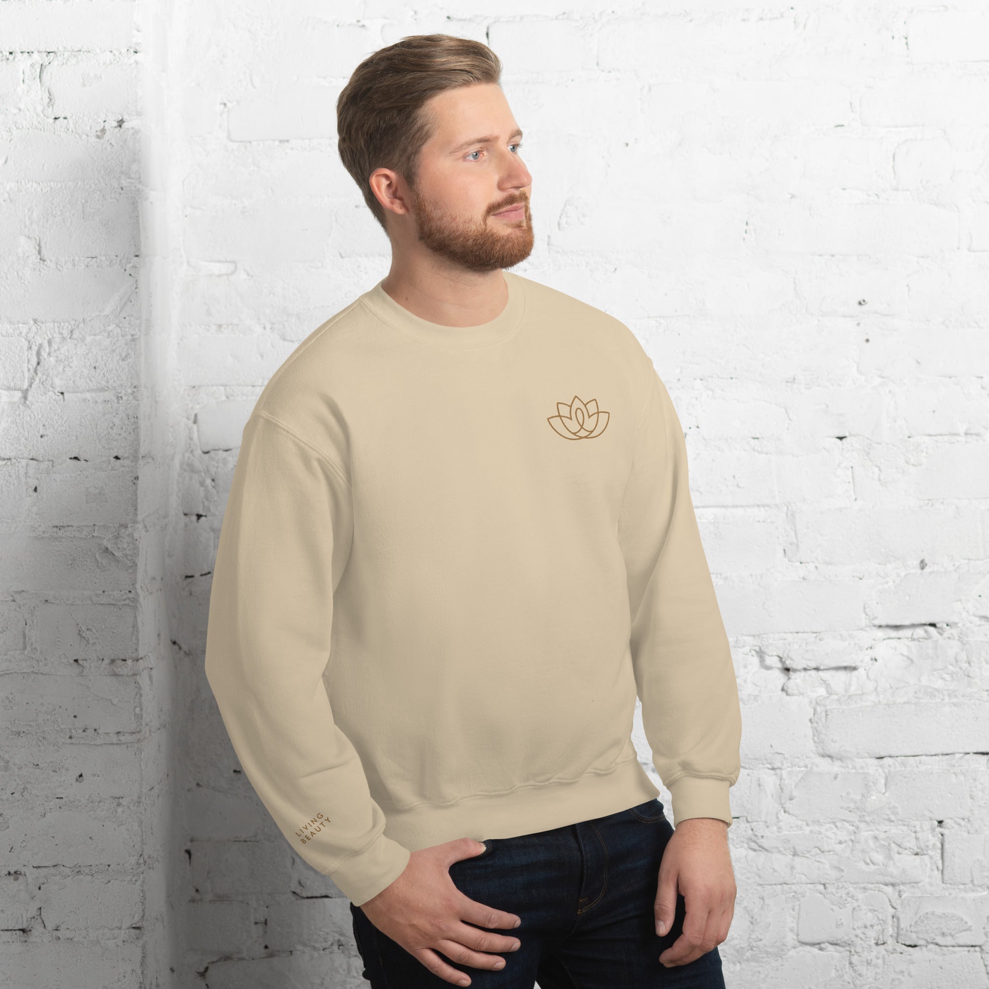 Embroidered Unisex Crewneck Sweatshirt