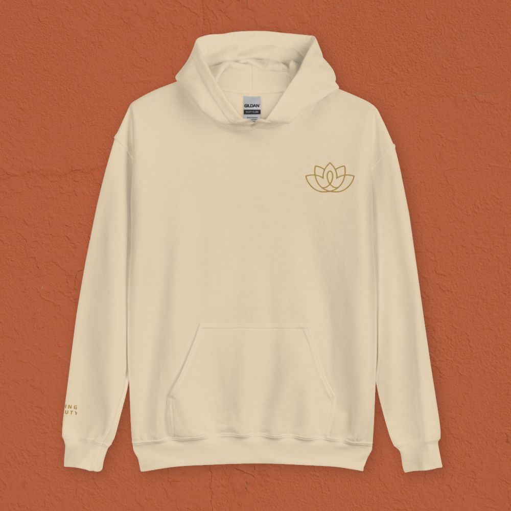 Embroidered Unisex Hooded Sweatshirt