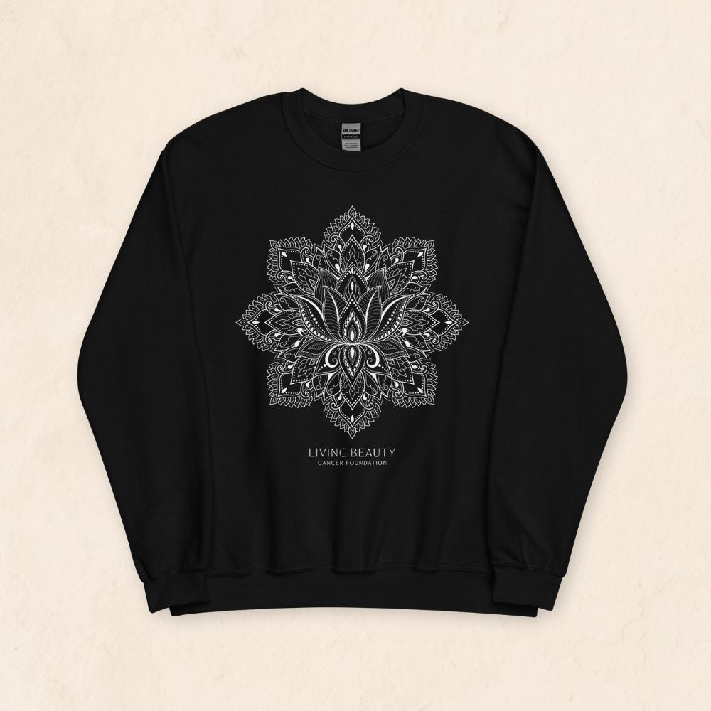 Unisex Mandala Sweatshirt (Black)