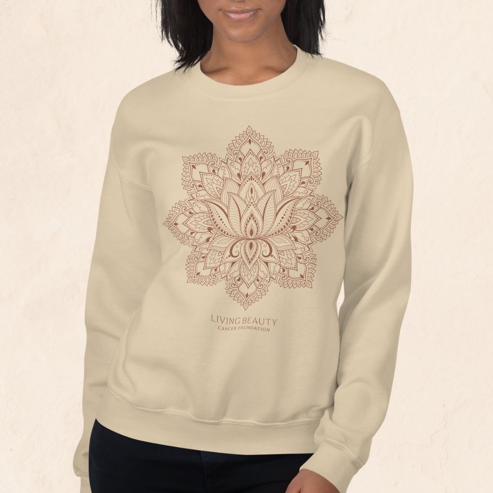 Unisex Mandala Sweatshirt (Terracotta)