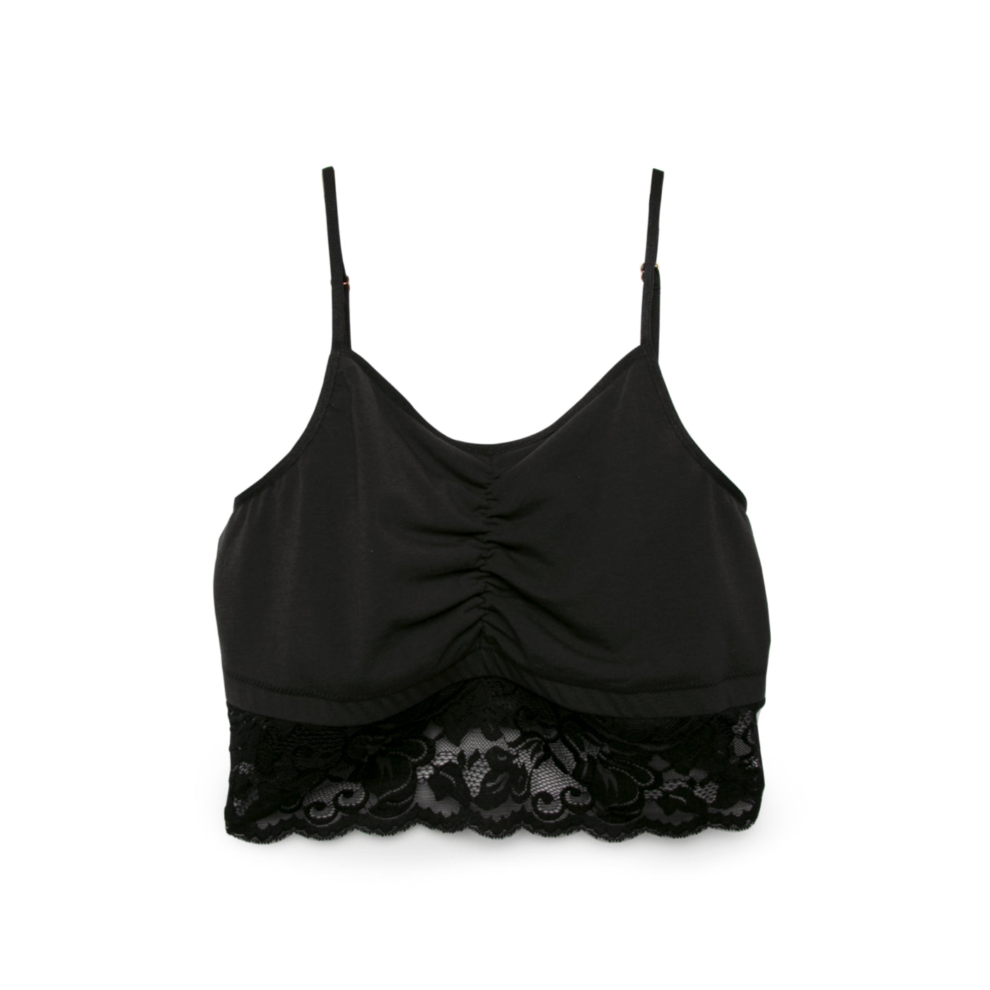 Astrid Jersey Bralette with Lace