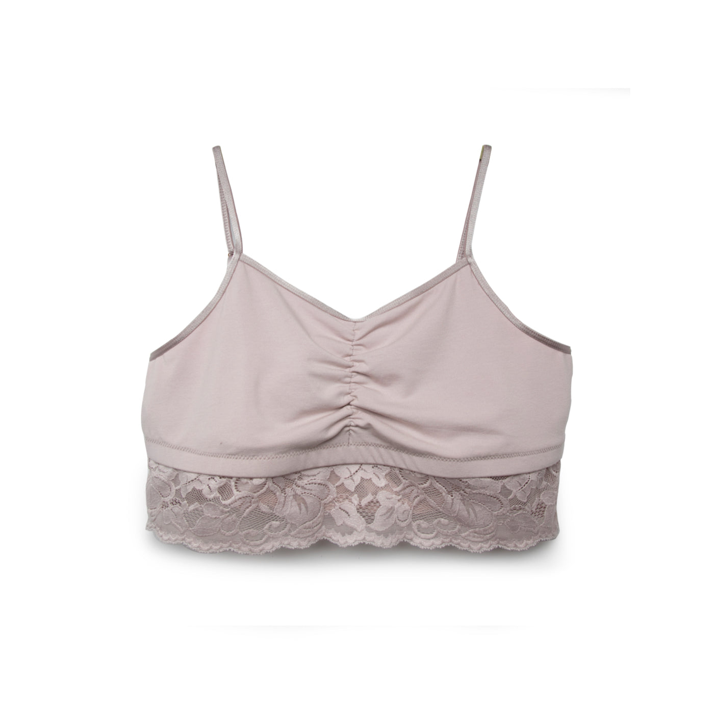 Astrid Jersey Bralette with Lace