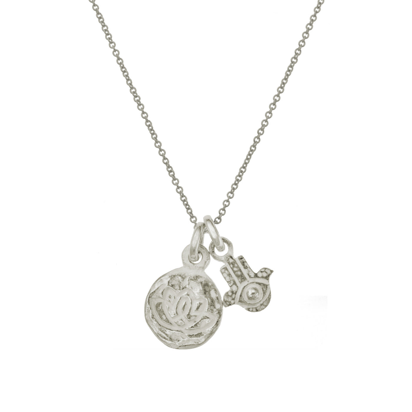 Sterling Silver Hamsa Necklace